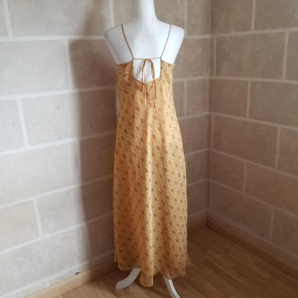 Vintage Valerie Stevens Maxi Dress - size M - Picture 4 of 4